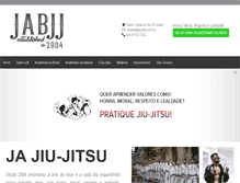 Tablet Screenshot of jajiujitsu.com.br